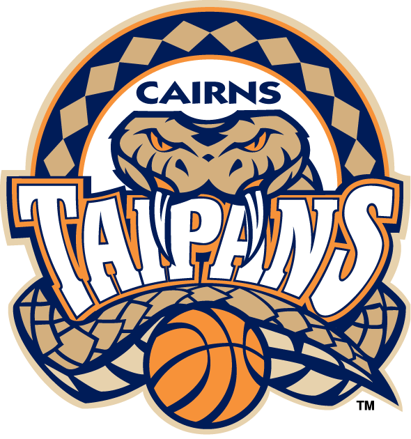 Cairns Taipans Pres Primary Logo iron on transfers for T-shirts